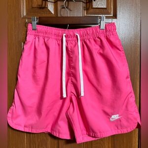 Nike Men's Sportswear Sport Essentials Woven Lined Flow Pink Shorts Size small
